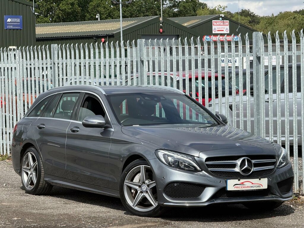 Mercedes-Benz C Class 2.1 C300dh Amg Line G-tronic Euro 6 Ss Grey