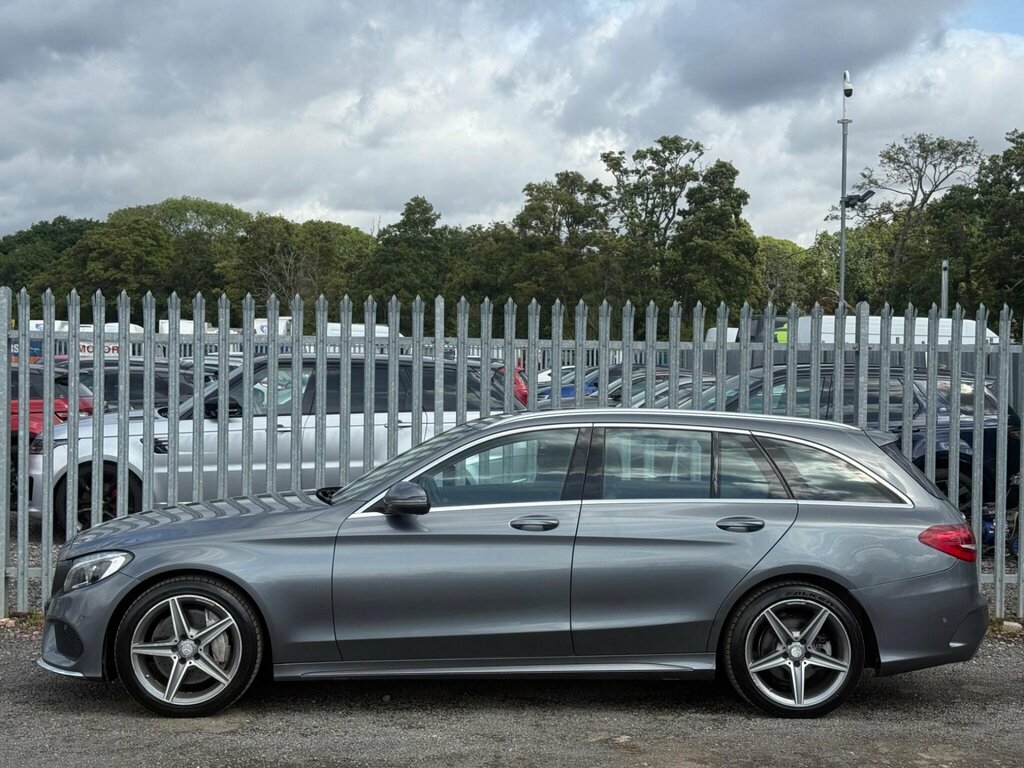 Mercedes-Benz C Class 2.1 C300dh Amg Line G-tronic Euro 6 Ss Grey #4
