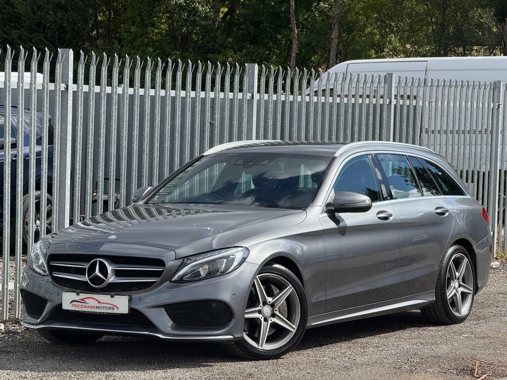 Mercedes-Benz C Class 2.1 C300dh Amg Line G-tronic Euro 6 Ss Grey #3