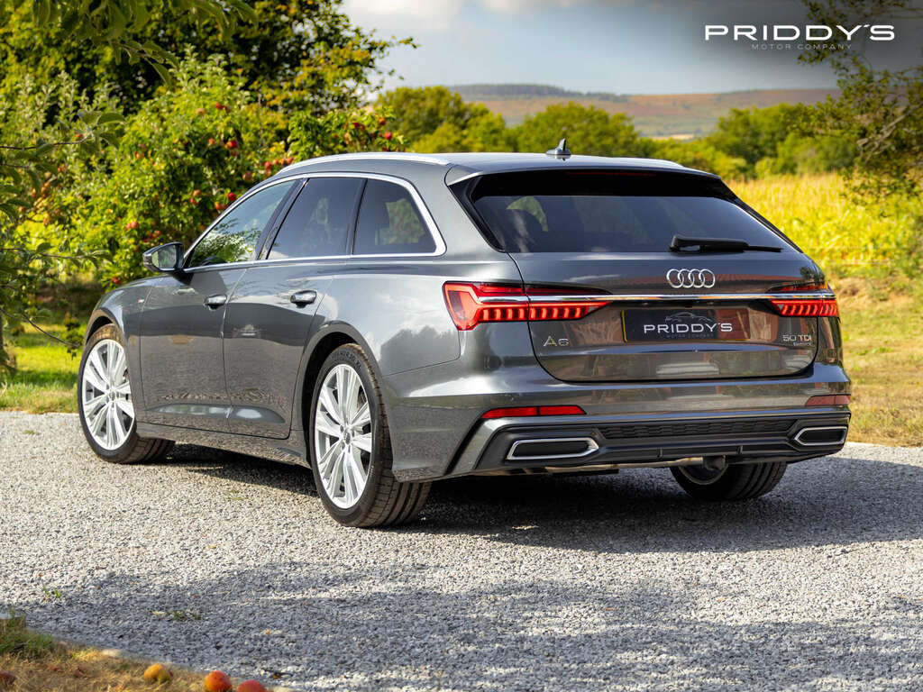 Audi A6 Estate 3.0 A6 S Line 50 Tdi Quattro 4Wd Grey #3