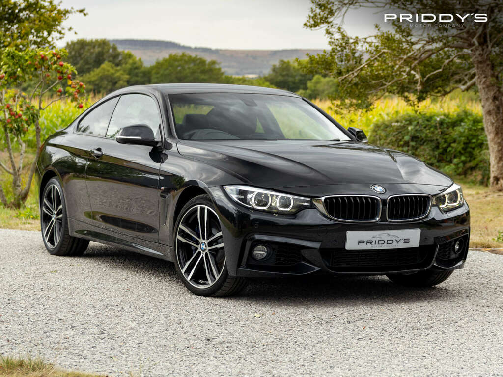 BMW 4 Series Gran Coupe 420D M Sport Black #1