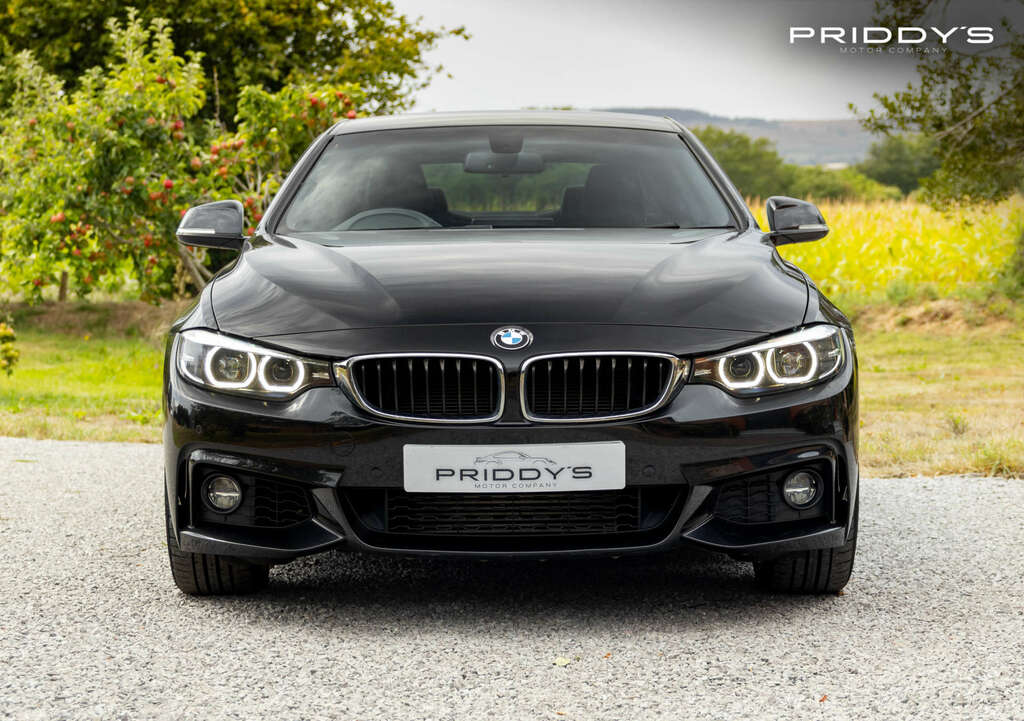 BMW 4 Series Gran Coupe 420D M Sport Black #2