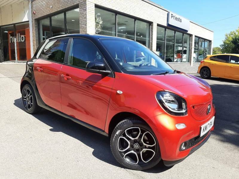 Smart Forfour 0.9 Turbo Prime Premium Plus Red