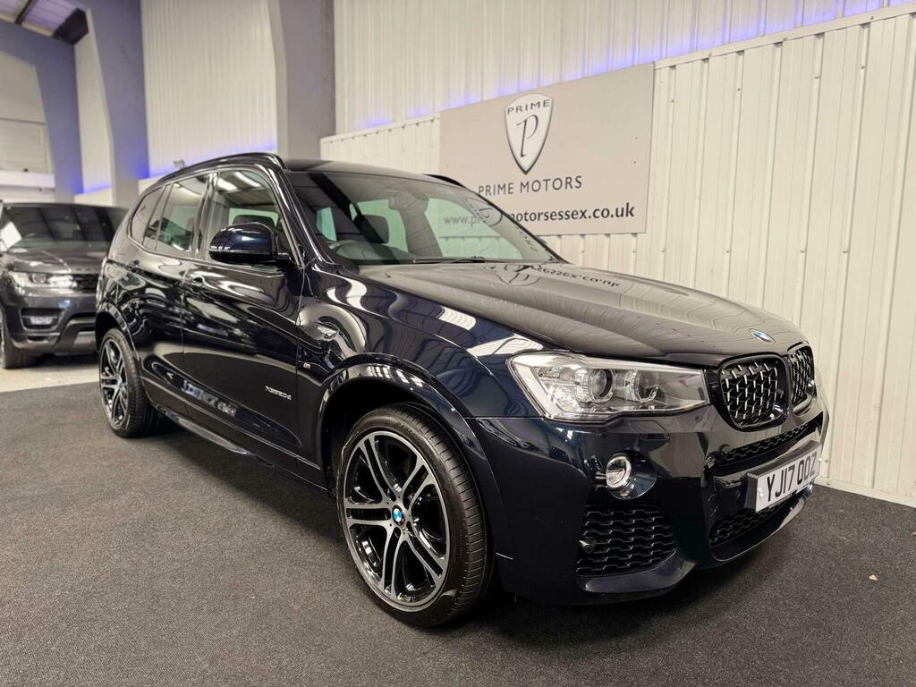 BMW X3 2.0 20D M Sport Xdrive Euro 6 Ss Black