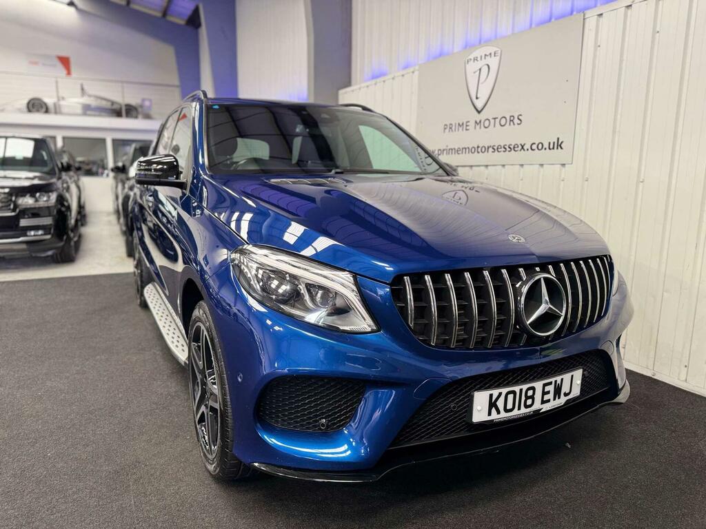 Mercedes-Benz GLE Class Amg Night Edition Blue #3
