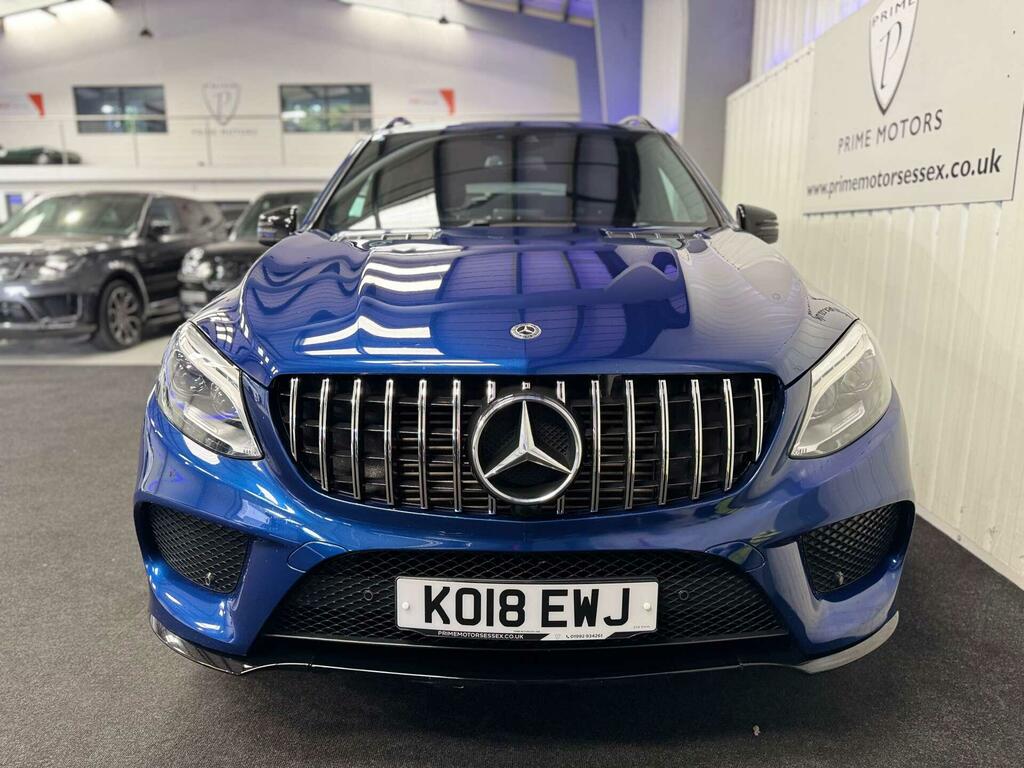 Mercedes-Benz GLE Class Amg Night Edition Blue #5