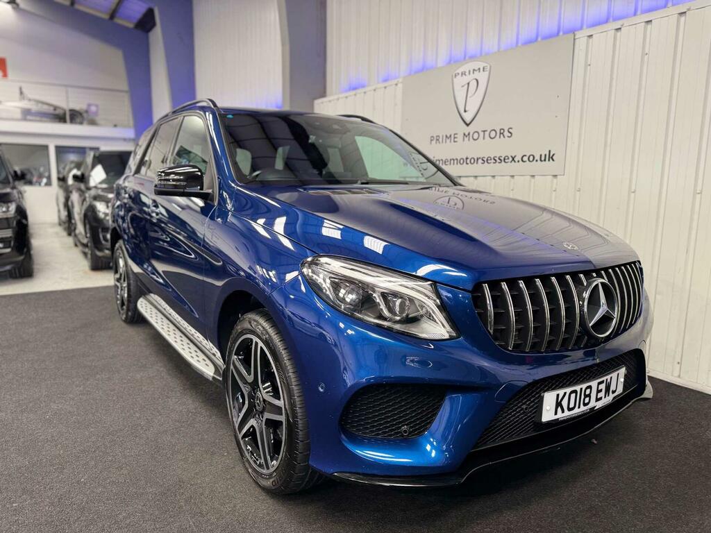 Mercedes-Benz GLE Class Amg Night Edition Blue #2