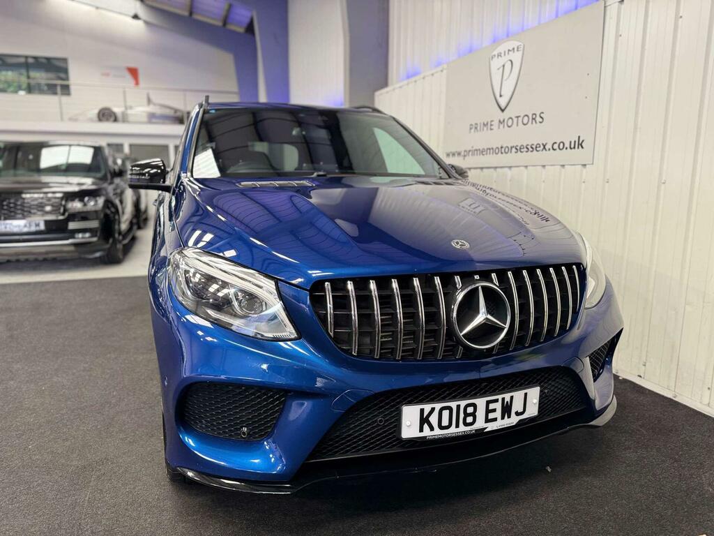 Mercedes-Benz GLE Class Amg Night Edition Blue #4