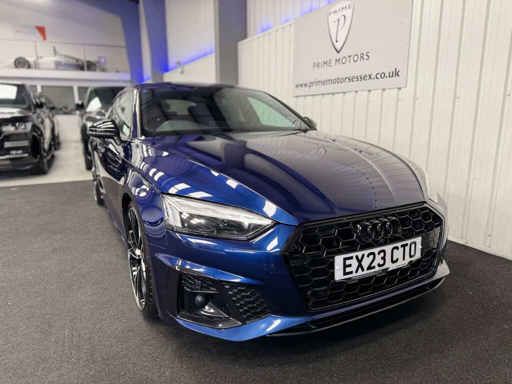Audi A5 Black Edition Blue #3
