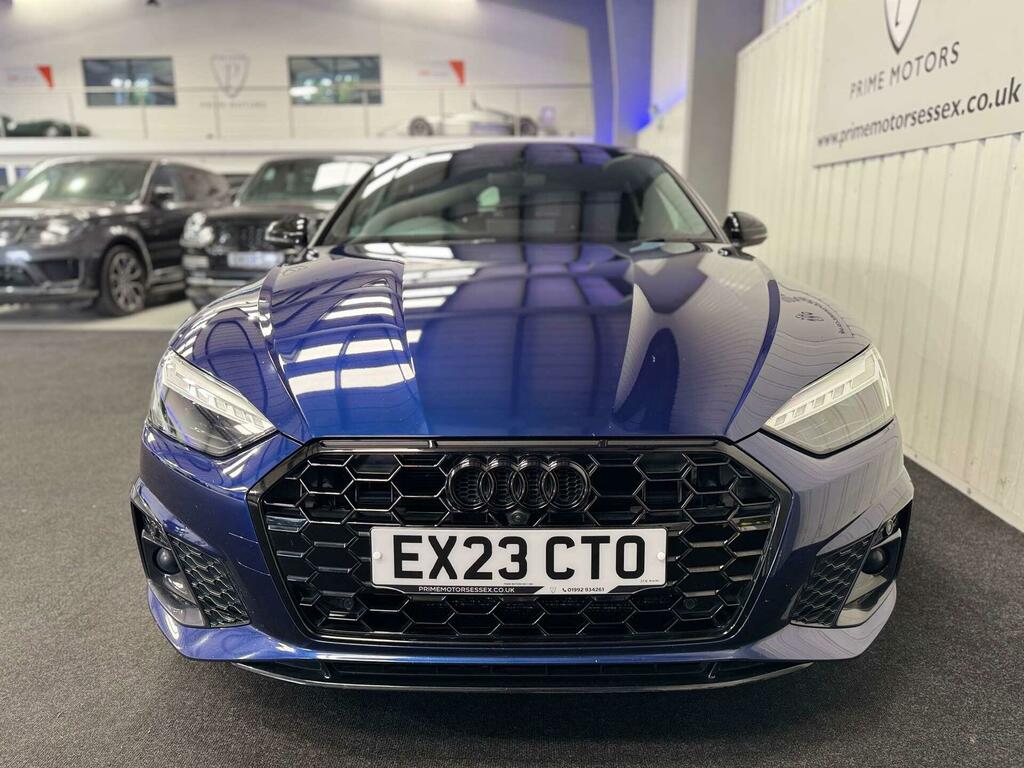 Audi A5 Black Edition Blue #5