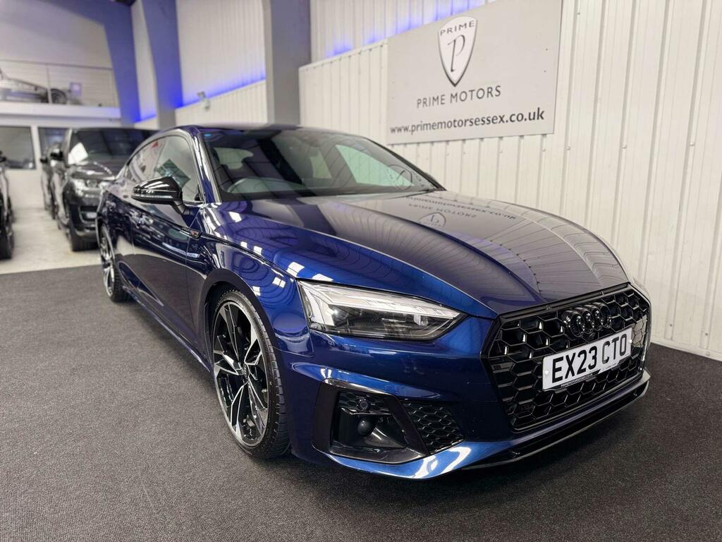 Audi A5 Black Edition Blue #2