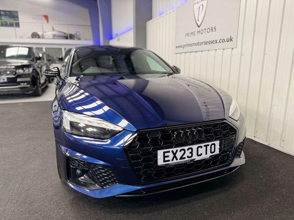 Audi A5 Black Edition Blue #4