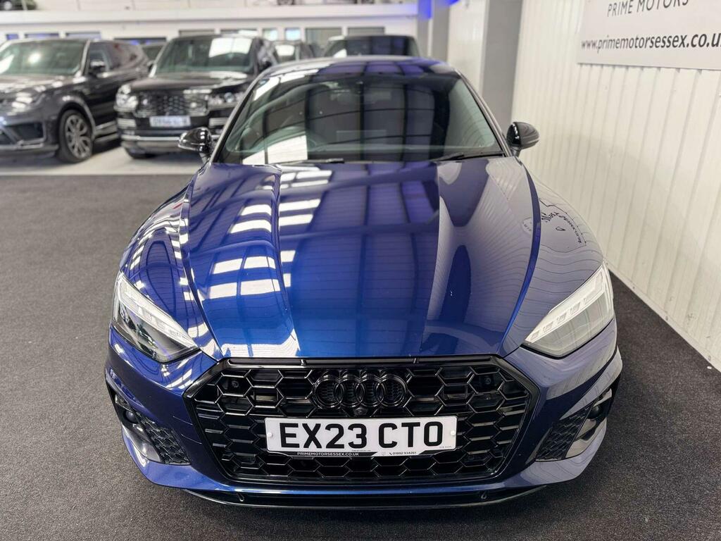 Audi A5 Black Edition Blue #6