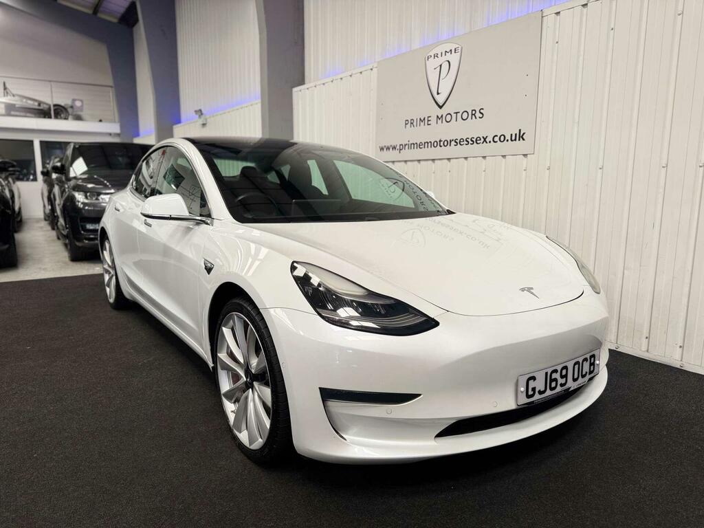 Tesla Model 3 Performance White #2