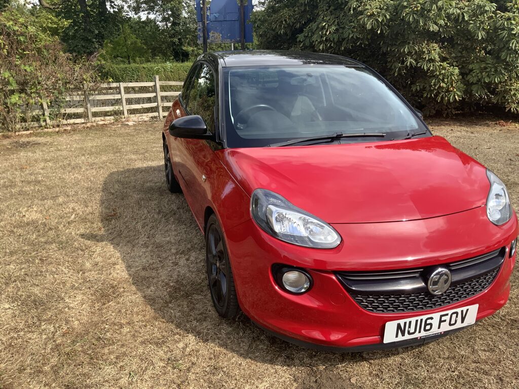 Vauxhall Adam Energised3dr 1.2 Hatchback NU16FOV Red #4