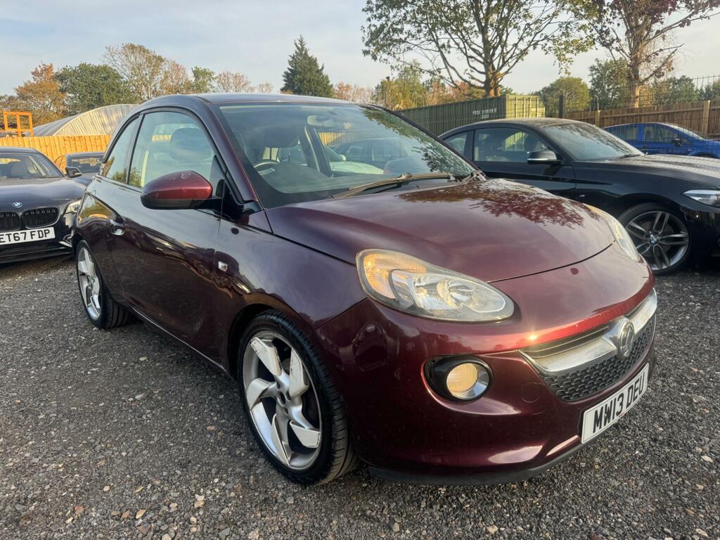 Vauxhall Adam Jam MW13DEU Red #3