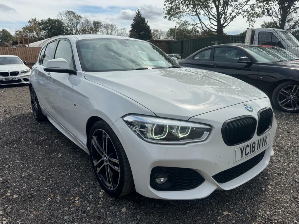 BMW 1 Series M Sport White #3