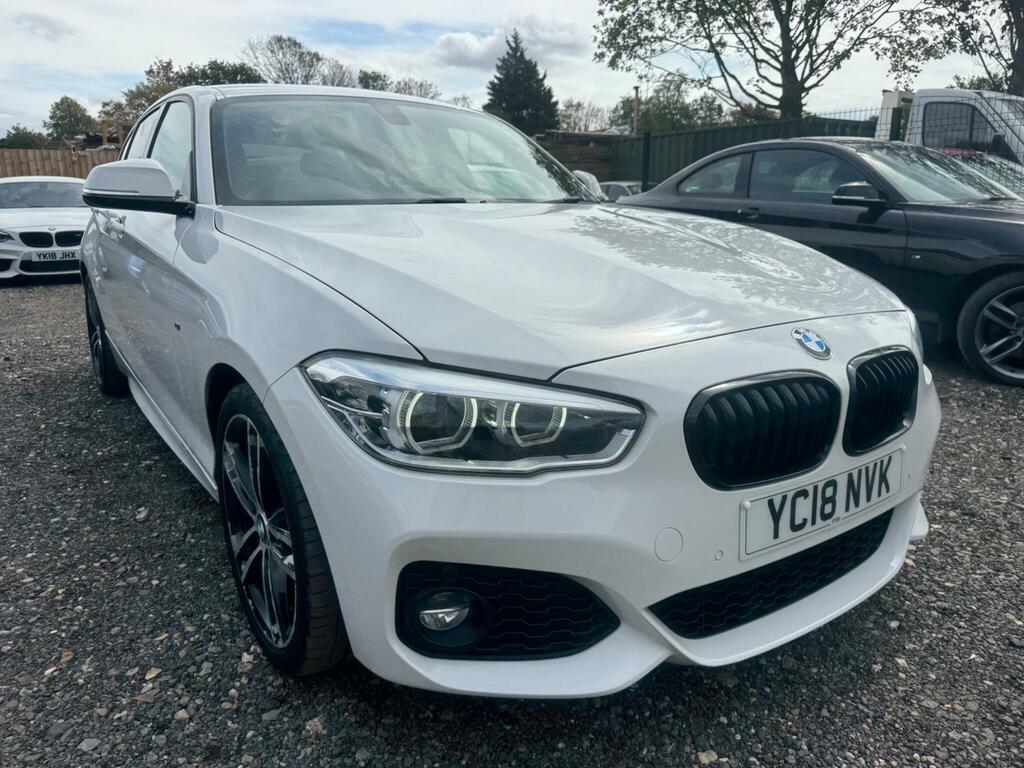 BMW 1 Series M Sport White #4