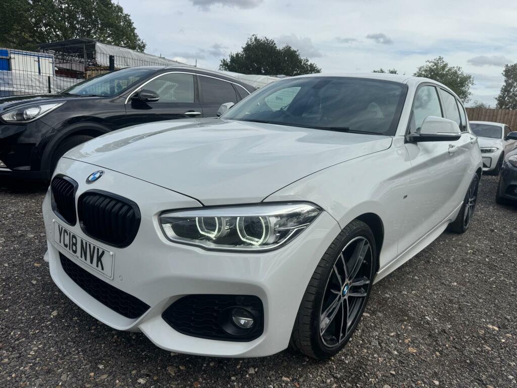 BMW 1 Series M Sport White #6