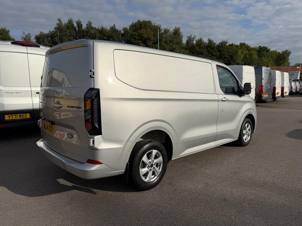 Ford Transit Custom Panel Van 2.0 300 Ecoblue Limited L1 H1 Euro BL24VCV Silver #6
