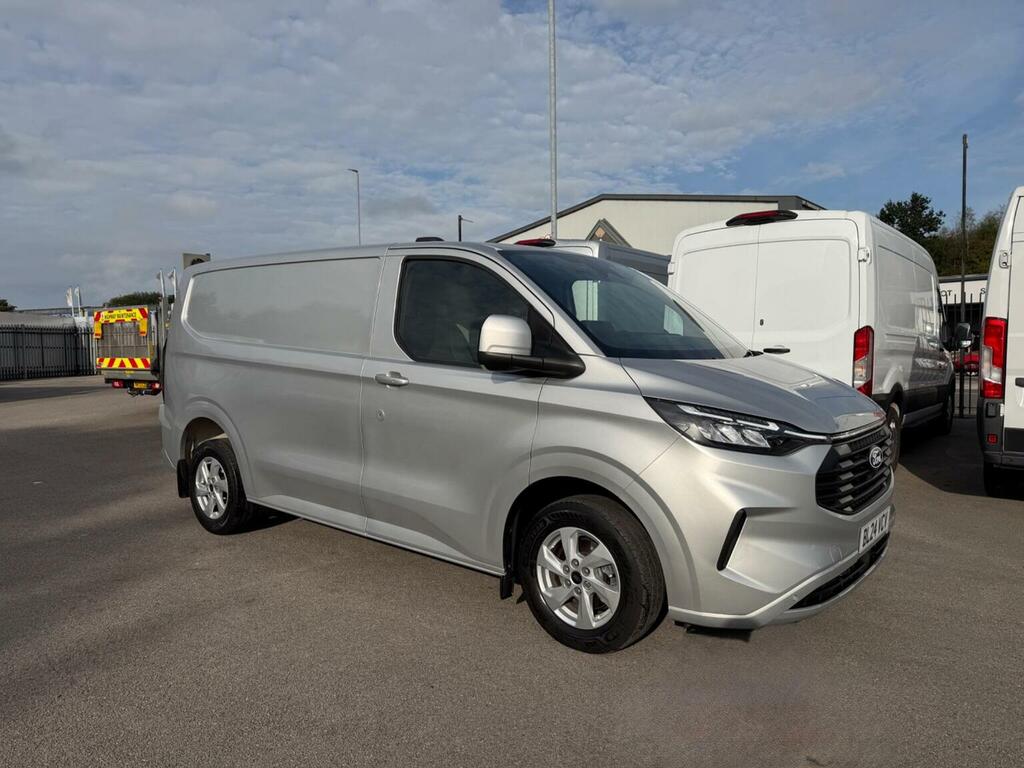 Ford Transit Custom Panel Van 2.0 300 Ecoblue Limited L1 H1 Euro BL24VCV Silver #3