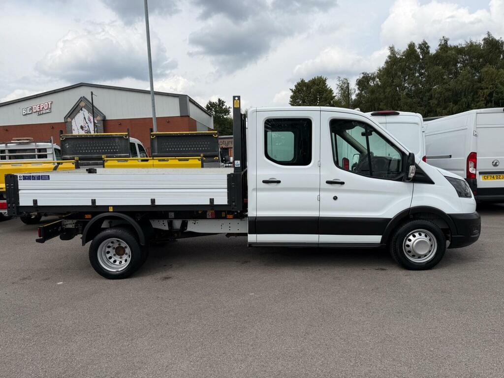 Ford Transit Custom Tipper 2.0 350 Ecoblue Leader Rwd L3 Euro 6 Ss WF23VFT White #4