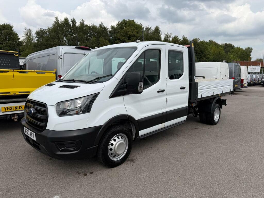 Ford Transit Custom Tipper 2.0 350 Ecoblue Leader Rwd L3 Euro 6 Ss WF23VFT White #3