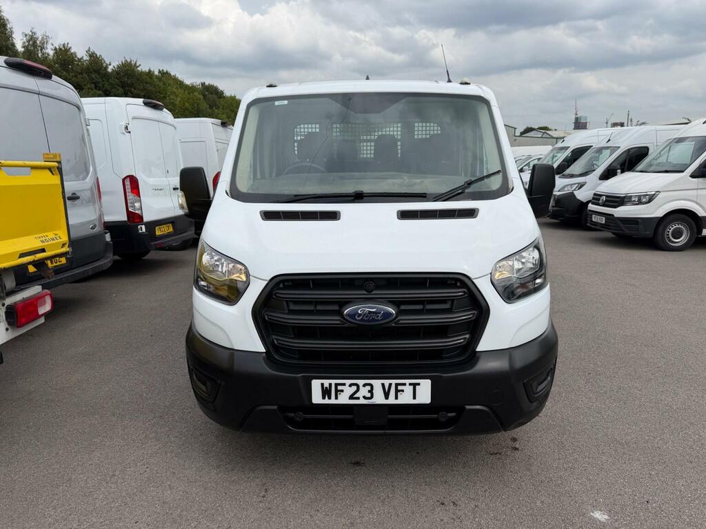 Ford Transit Custom Tipper 2.0 350 Ecoblue Leader Rwd L3 Euro 6 Ss WF23VFT White #2