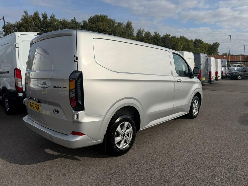 Ford Transit Custom Panel Van 2.0 300 Ecoblue Limited L1 H1 Euro 6 S BJ73PZB Silver #6