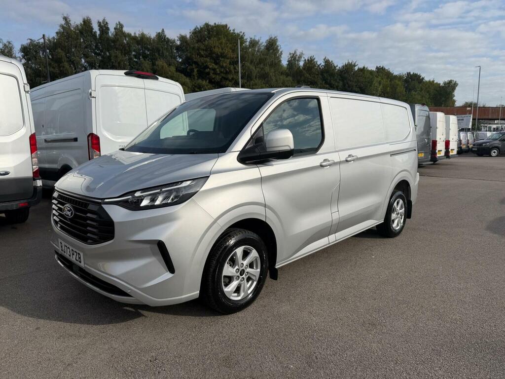 Ford Transit Custom Panel Van 2.0 300 Ecoblue Limited L1 H1 Euro 6 S BJ73PZB Silver #3