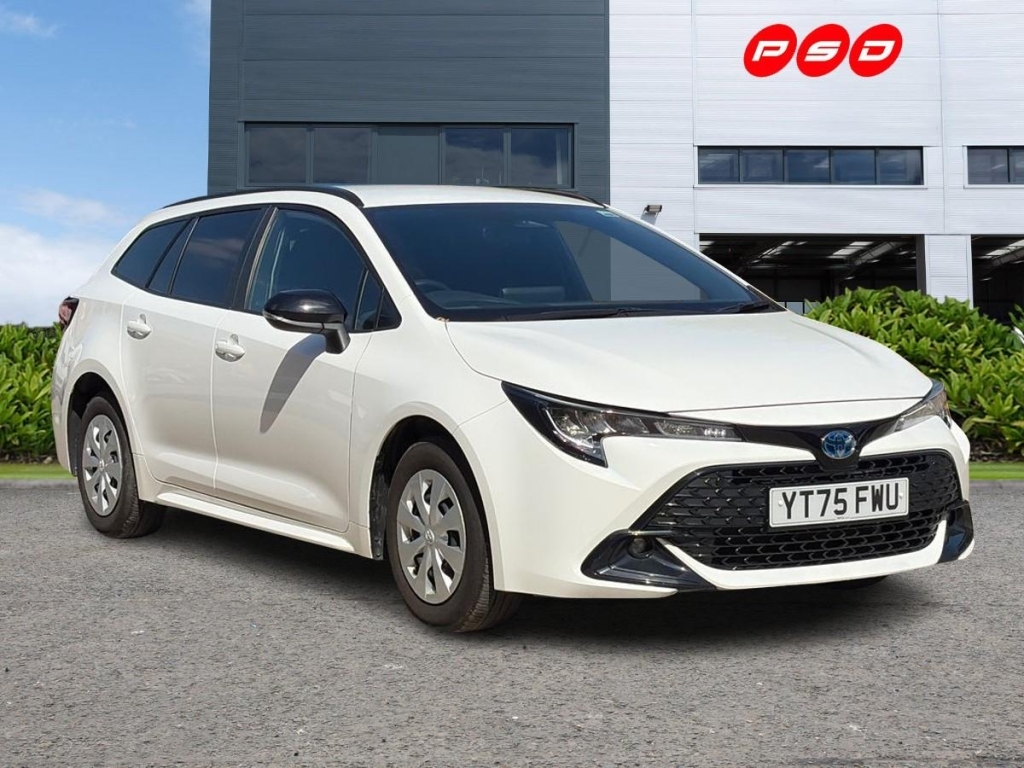 Toyota Corolla 1.8 Vvt-h Car Derived Van White