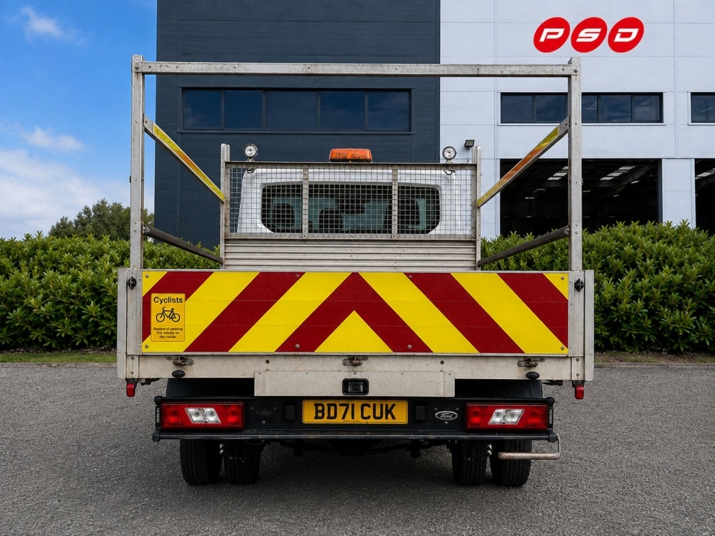 Ford Transit Custom 2.0 350 Ecoblue Leader Dropside White #6
