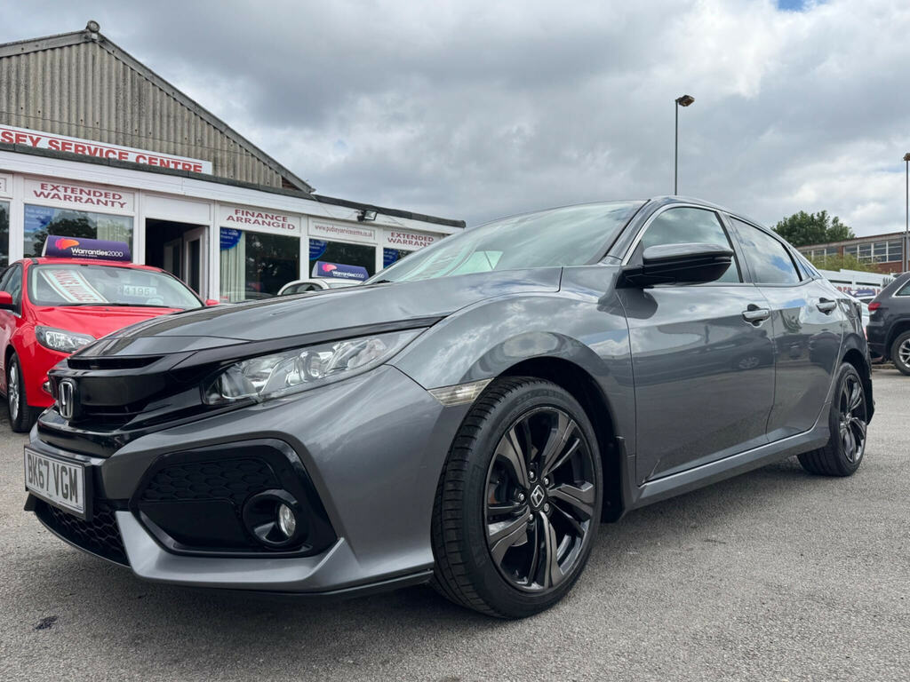 Honda Civic 1.0 Vtec Turbo Ex Euro 6 Ss Grey