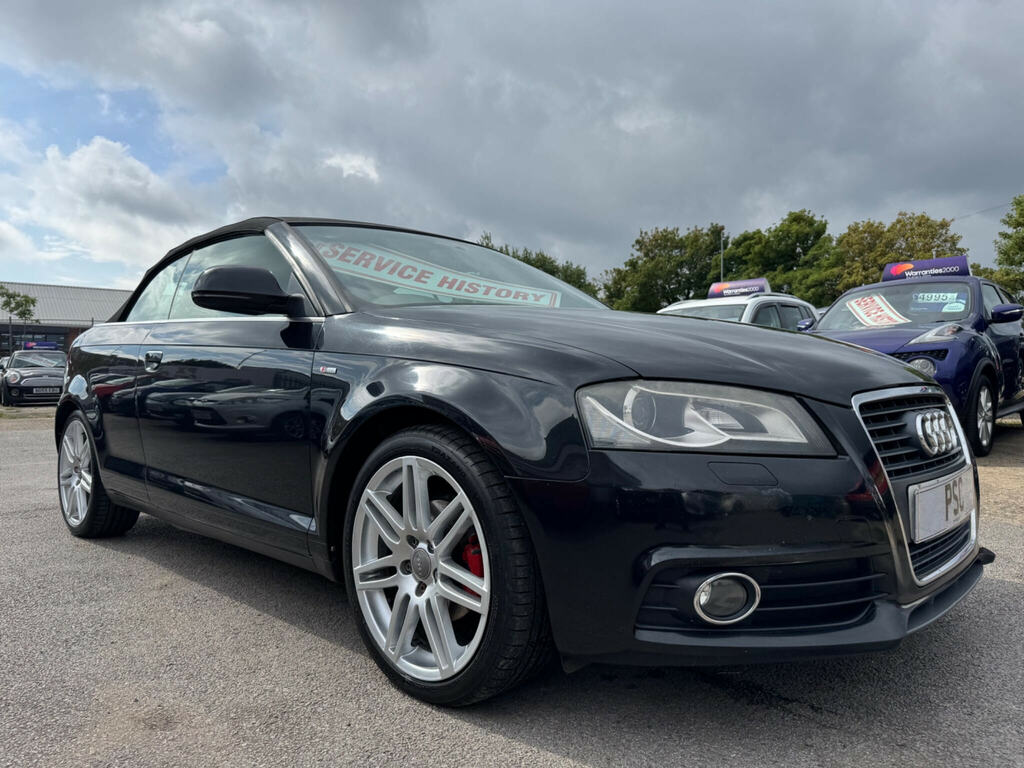 Audi A3 Cabriolet 1.9 Tdi S Line Euro 4 Black #4