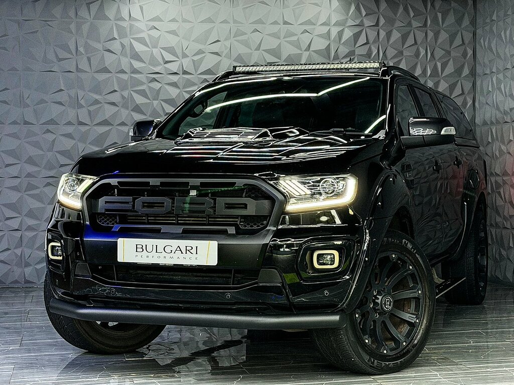 Ford Ranger Ecoblue Wildtrak U985 Ulez Black #2