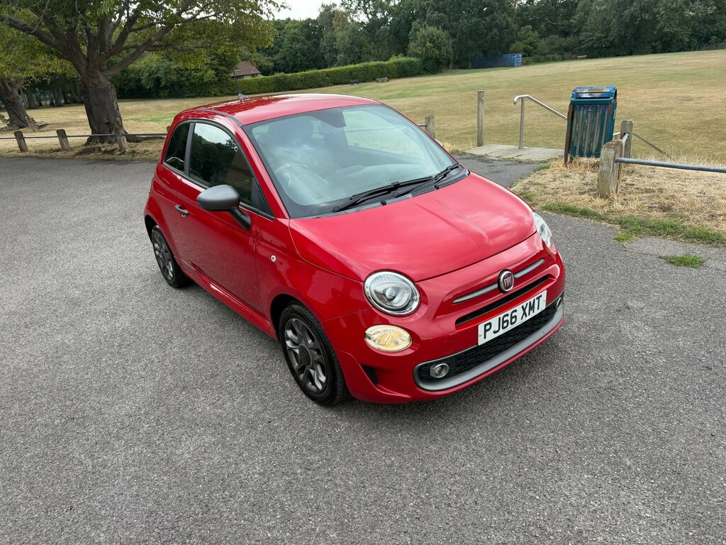 Fiat 500 1.2 S Hatchback Euro 6 Ss 69 Red