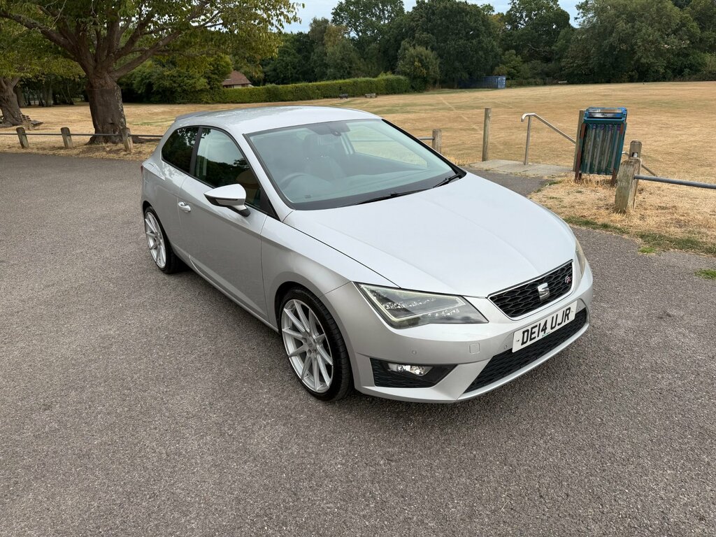 Seat Leon 2.0 Tdi Cr Fr Sport Coupe Euro 5 Silver