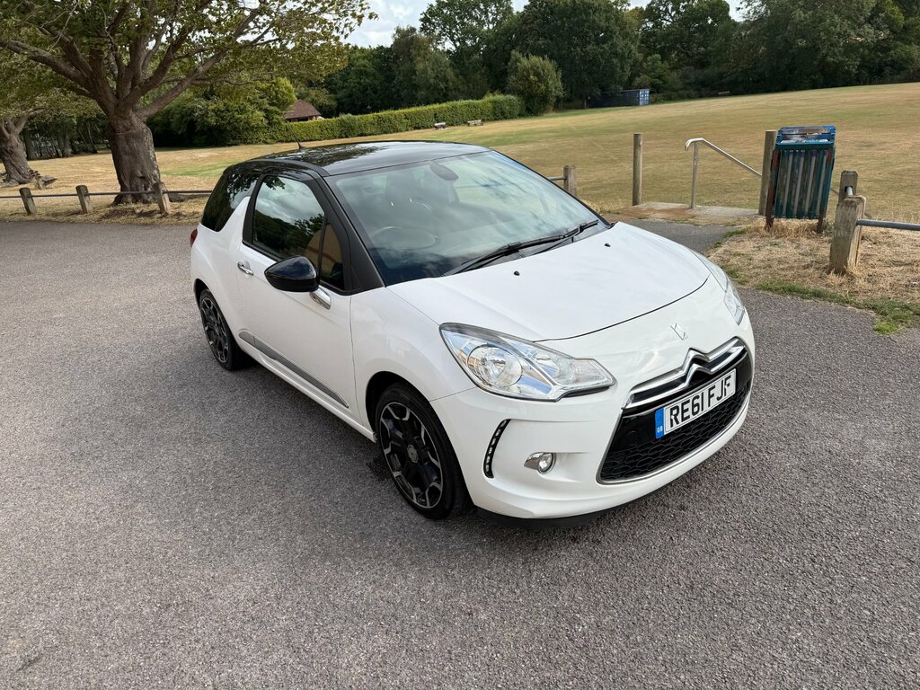 Citroen DS3 1.6 E-hdi Airdream Dstyle Plus Hatchback Diese White