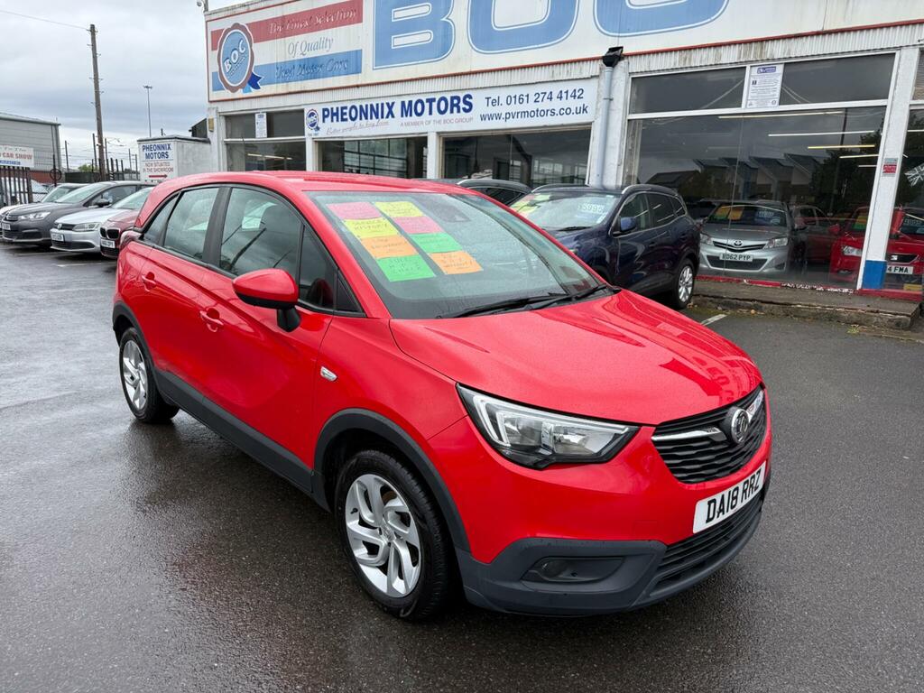Vauxhall Crossland X 1.6 Turbo D Ecotec Se Nav Euro 6 Ss Red