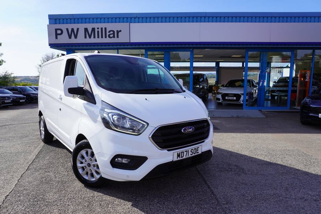Ford Transit Custom 2.0 300 Ecoblue Limited L1 H1 Euro 6 Ss White