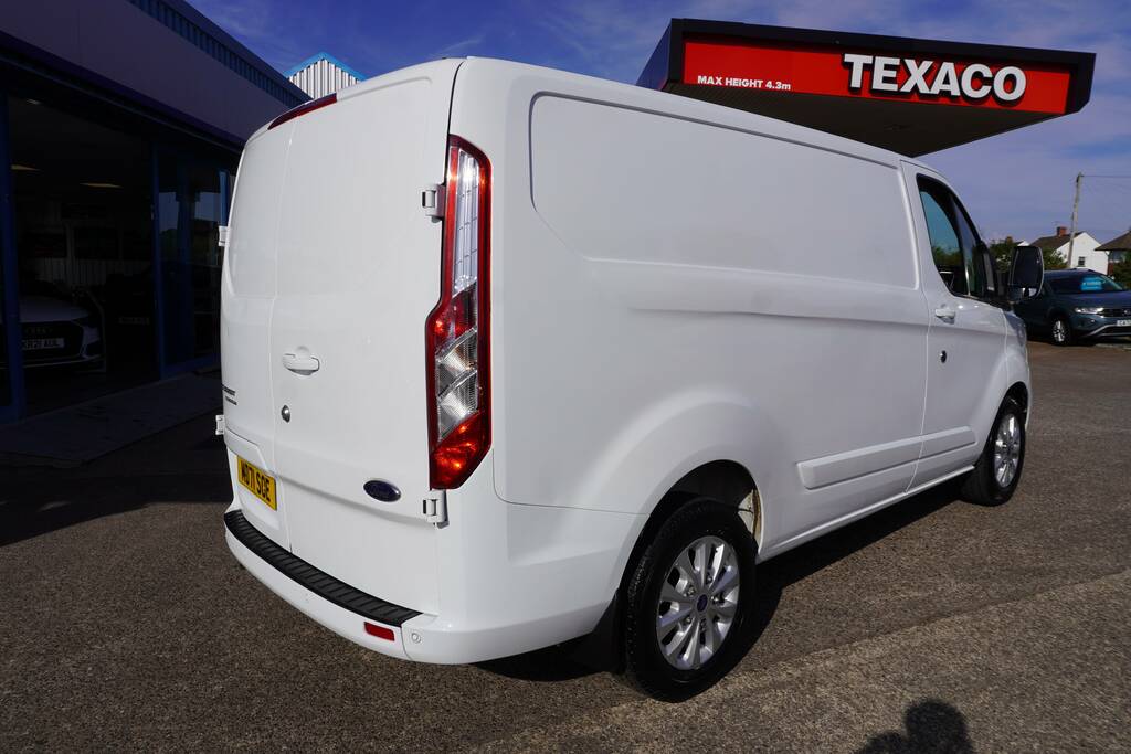 Ford Transit Custom 2.0 300 Ecoblue Limited L1 H1 Euro 6 Ss MD71SOE White #3