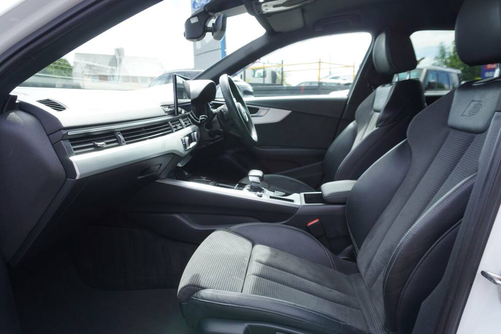 Audi A4 Avant Technik White #8
