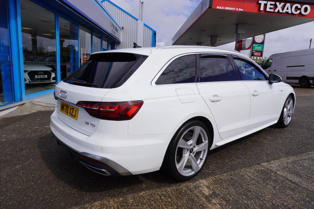 Audi A4 Avant Avant 2.0 Tdi 35 S Line S Tronic Euro 6 Ss White #2