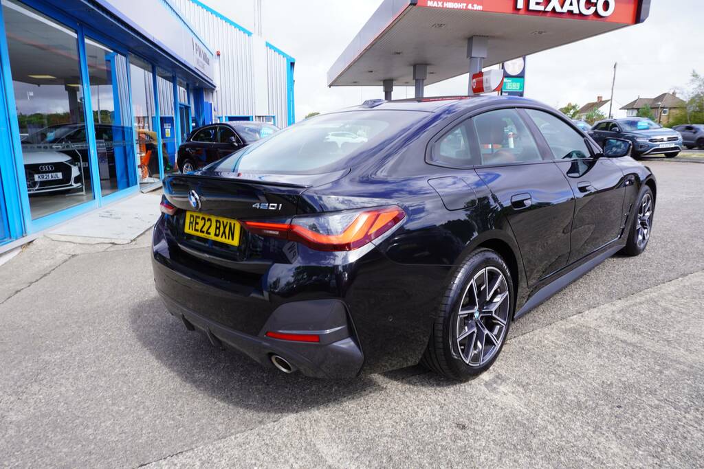 BMW 4 Series Gran Coupe Gran Coupe 2.0 420I M Sport Euro 6 Ss Blue #2