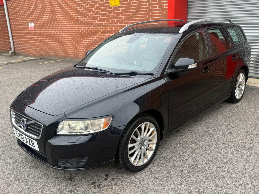 Volvo V50 1.6D Drive Se Lux Euro 4 Ss Black #6