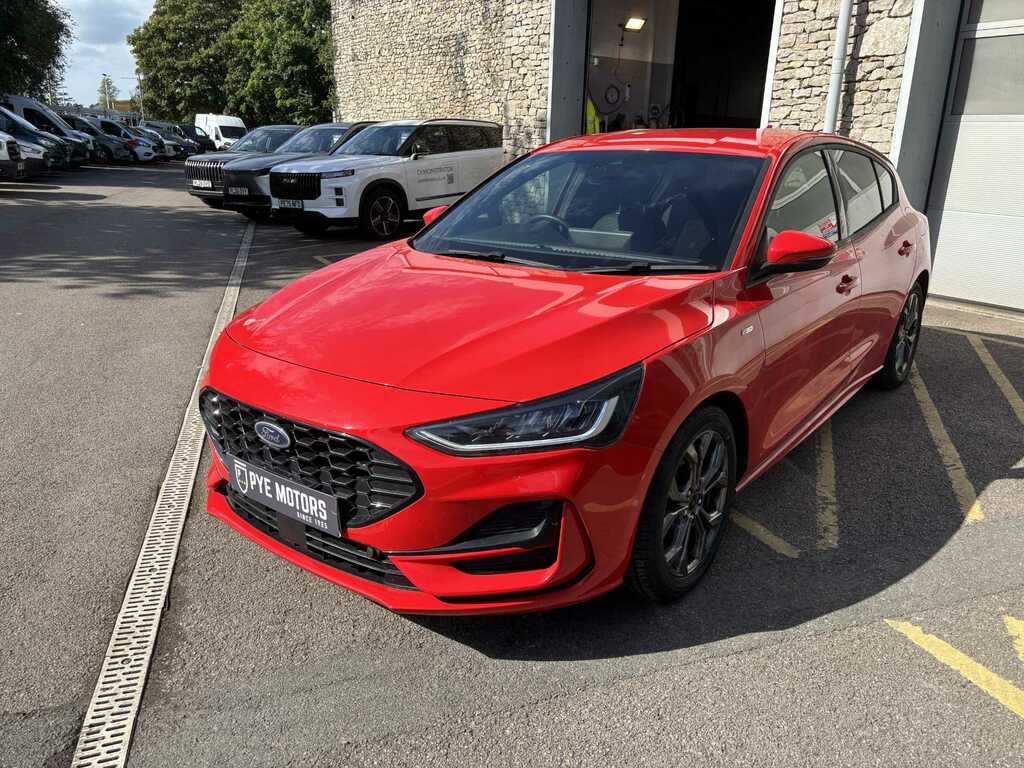 Ford Focus 1.0 Ecoboost St-line PL23OUP Red #3