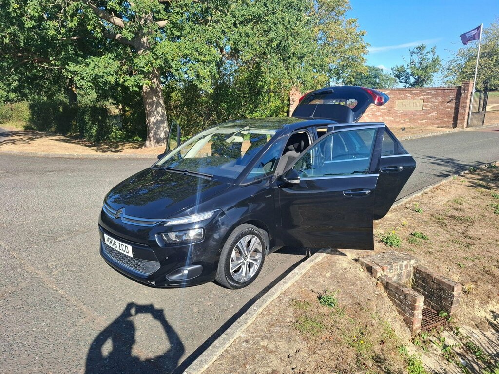 Citroen C4 Picasso 1.6 Bluehdi Exclusive Eat6 Euro 6 Ss Black #3