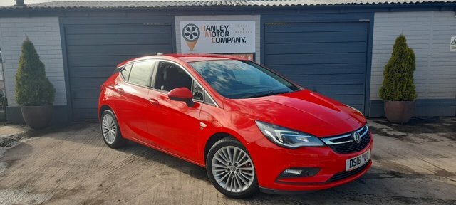 Vauxhall Astra 1.4I Turbo Elite Nav Hatchback E Red