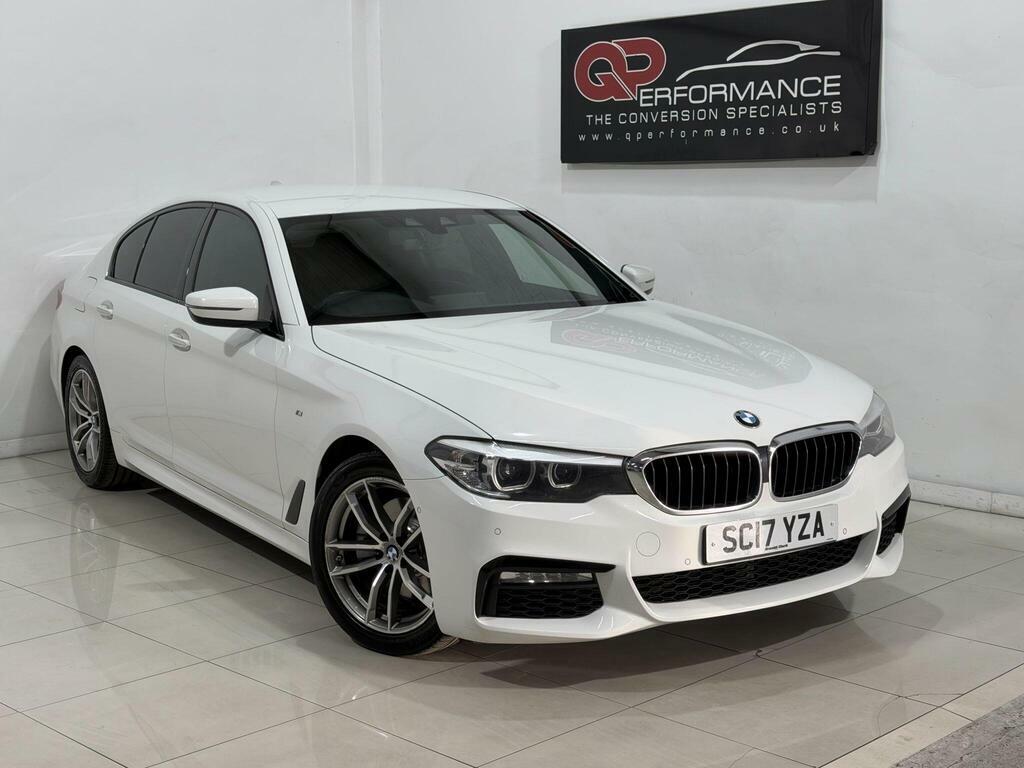 BMW 5 Series 2.0 520D M Sport Euro 6 S S White #3