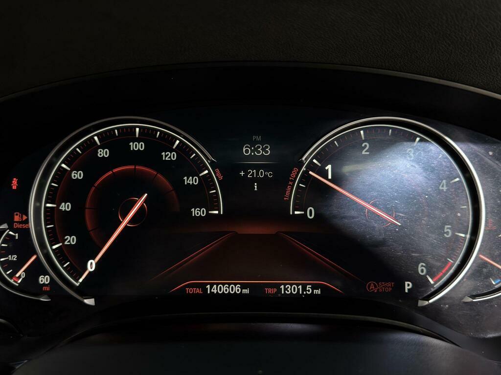 BMW 5 Series 520D M Sport White #42
